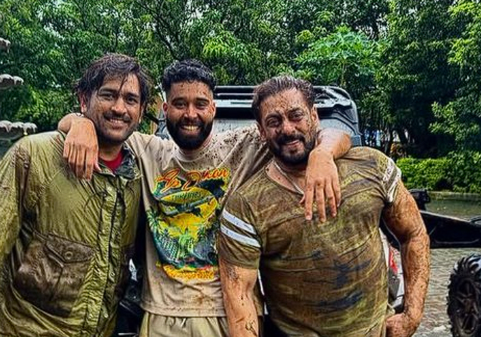 सलमान खानच्या वाढदिवसाआधी धोनी-एपी ढिल्लनसोबतची जुनी फोटो व्हायरल